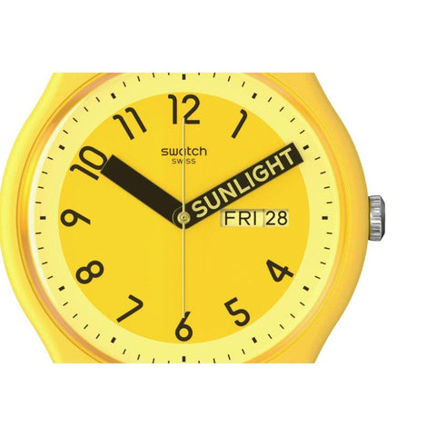 The Watch Boutique Swatch PROUDLY YELLOW Watch SO29J702