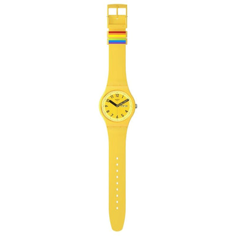 The Watch Boutique Swatch PROUDLY YELLOW Watch SO29J702