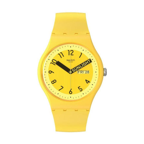 The Watch Boutique Swatch PROUDLY YELLOW Watch SO29J702