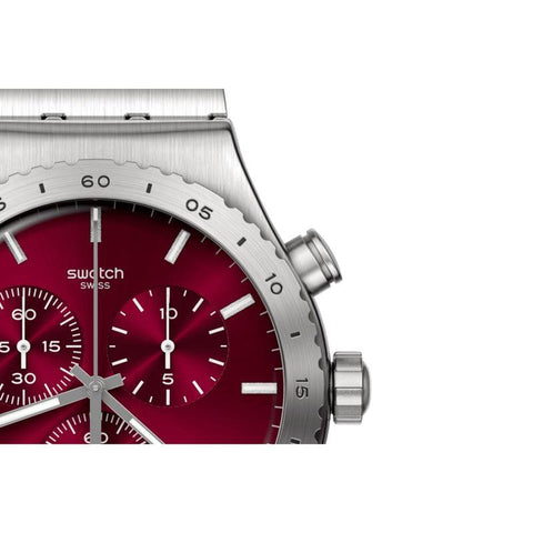 The Watch Boutique Swatch PURPLE IRONY Watch YVS499G