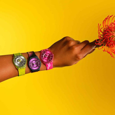 The Watch Boutique Swatch Paradise Bloom Watch - SS08B106