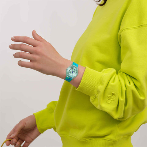 The Watch Boutique Swatch Paradise Mist Watch - SS08G111
