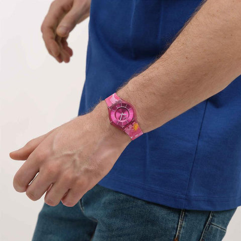 The Watch Boutique Swatch Paradise Petals Watch - SS08P113