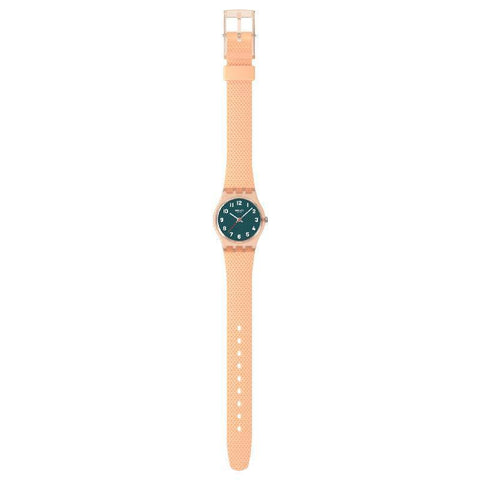 The Watch Boutique Swatch Peachy Weave Watch LO117