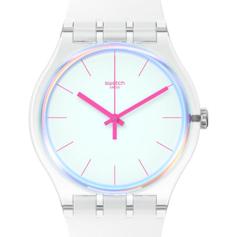 The Watch Boutique Swatch Polawhite Pay! Watch - SO29K116-6000