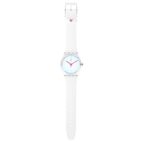 The Watch Boutique Swatch Polawhite Pay! Watch - SO29K116-6000