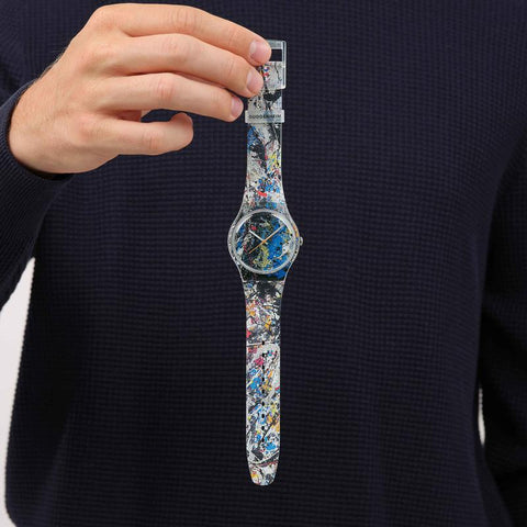The Watch Boutique Swatch Pollock's Alchemy Watch - SUOZ366