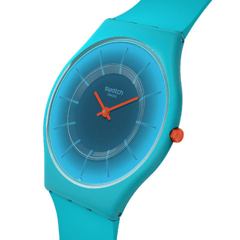 The Watch Boutique Swatch RADIANTLY TEAL Watch SS08N114