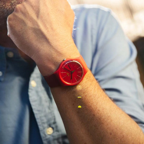 The Watch Boutique Swatch REDVREMYA Watch SO29R700