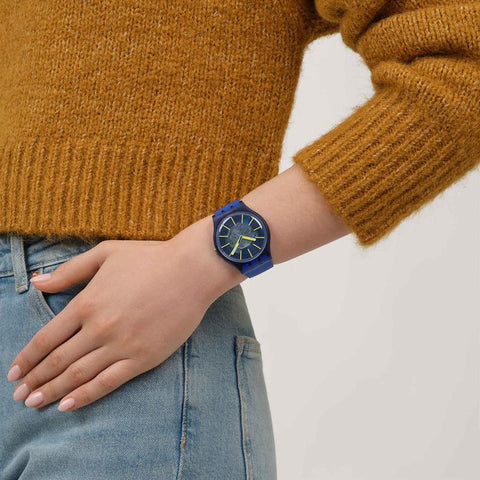 The Watch Boutique Swatch REVEALED IN THE DEPTHS Watch SO29I100