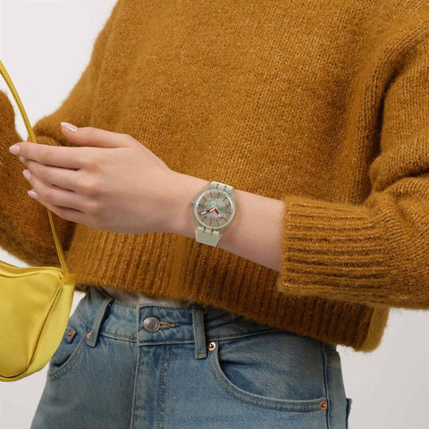 The Watch Boutique Swatch REVEALED IN THE SAND Watch SO29K119