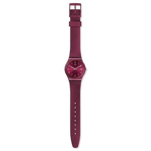 The Watch Boutique Swatch Redbaya Date Watch