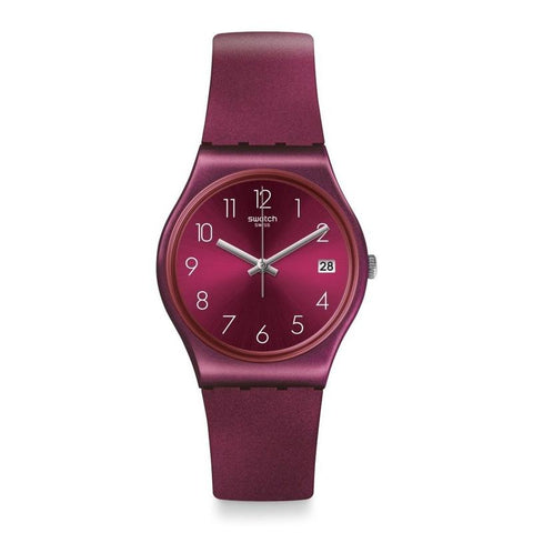 The Watch Boutique Swatch Redbaya Date Watch