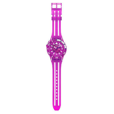 The Watch Boutique Swatch SCUBAQUA Flower Hat Bioceramic Watch - SSCU09P100