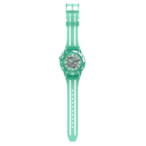 The Watch Boutique Swatch SCUBAQUA MEDUSAE Bioceramic Watch- SSCU09L100