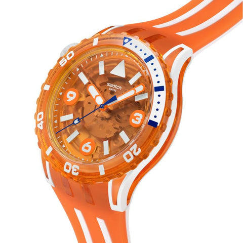 The Watch Boutique Swatch SCUBAQUA Pacific Sea Nettle Watch - SSCU09O100