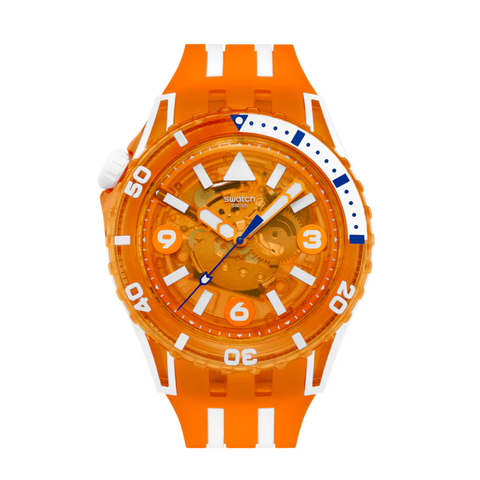 The Watch Boutique Swatch SCUBAQUA Pacific Sea Nettle Watch - SSCU09O100