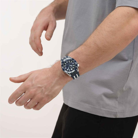 The Watch Boutique Swatch SCUBAQUA SEA WASP Bioceramic Watch - SSCU09N100