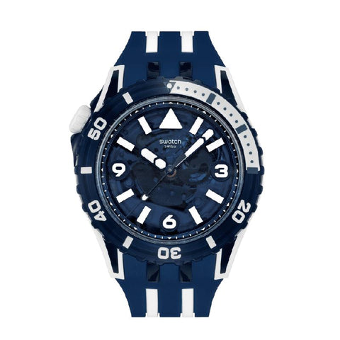 The Watch Boutique Swatch SCUBAQUA SEA WASP Bioceramic Watch - SSCU09N100