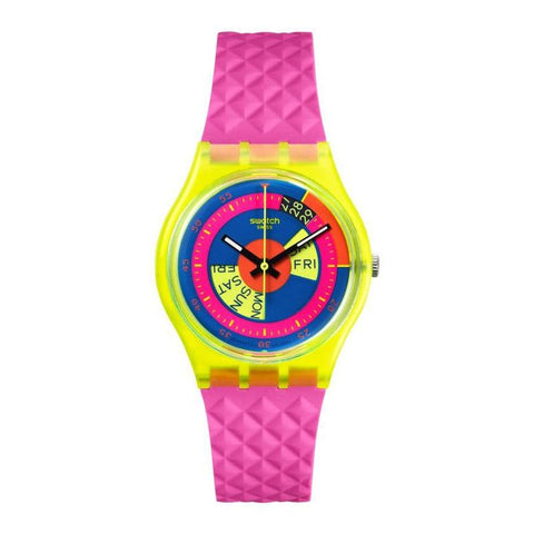 The Watch Boutique Swatch SHADES OF NEON Watch SO28J700