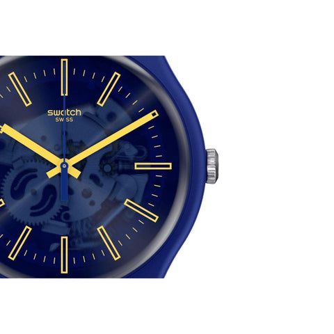 The Watch Boutique Swatch SUNBRUSH SKY Watch SO29N101