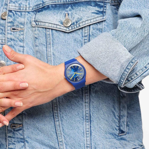 The Watch Boutique Swatch SUNBRUSH SKY Watch SO29N101