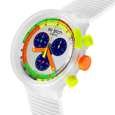 The Watch Boutique Swatch SWATCH NEON JELLY Watch SB02K100