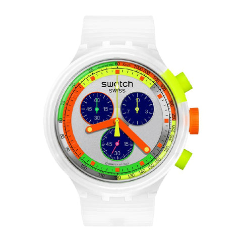 The Watch Boutique Swatch SWATCH NEON JELLY Watch SB02K100