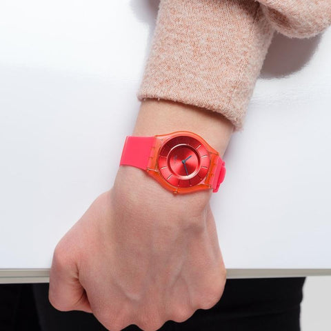 The Watch Boutique Swatch SWEET CORAL Watch SS08R100