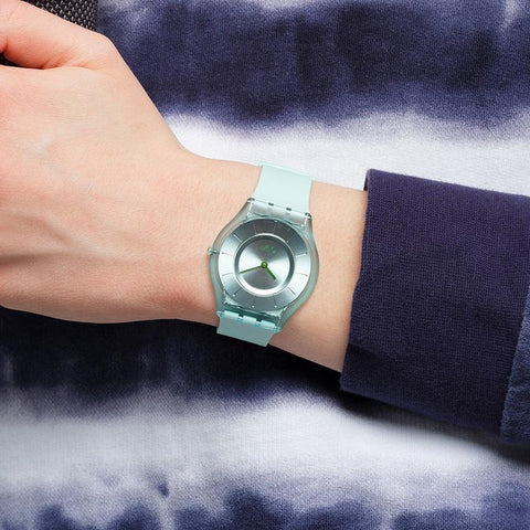 The Watch Boutique Swatch SWEET MINT Watch SS08G100-S14