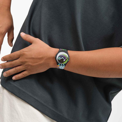 The Watch Boutique Swatch Street Eye Watch - SUOZ372