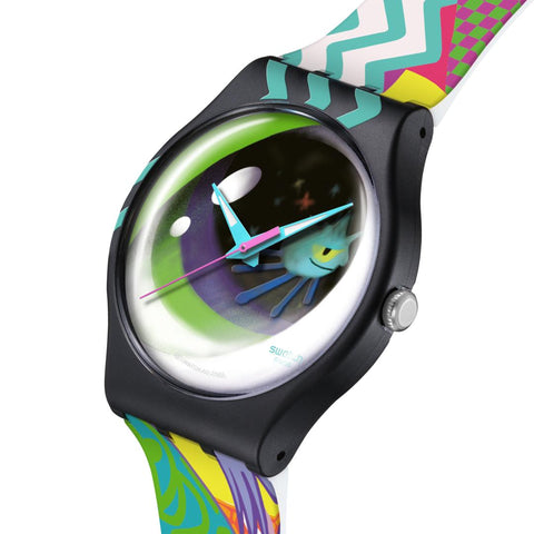 The Watch Boutique Swatch Street Eye Watch - SUOZ372