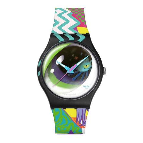 The Watch Boutique Swatch Street Eye Watch - SUOZ372