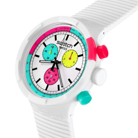 The Watch Boutique Swatch THE PURITY OF NEON Watch SB06W100