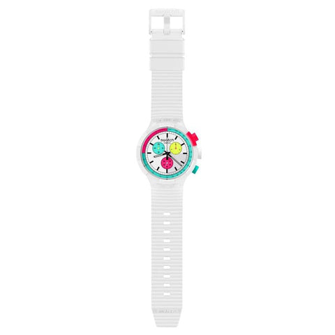 The Watch Boutique Swatch THE PURITY OF NEON Watch SB06W100