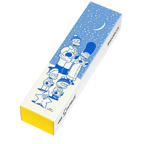 The Watch Boutique Swatch THE SIMPSONS COLLECTION TIDINGS OF JOY Watch SO28Z126