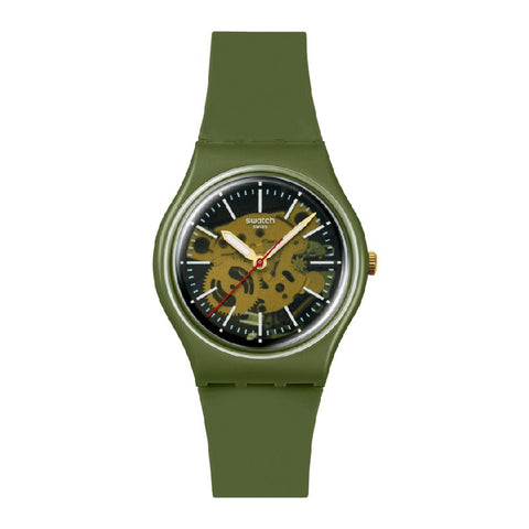 The Watch Boutique Swatch THRU THE GREENERY Watch SO28G110