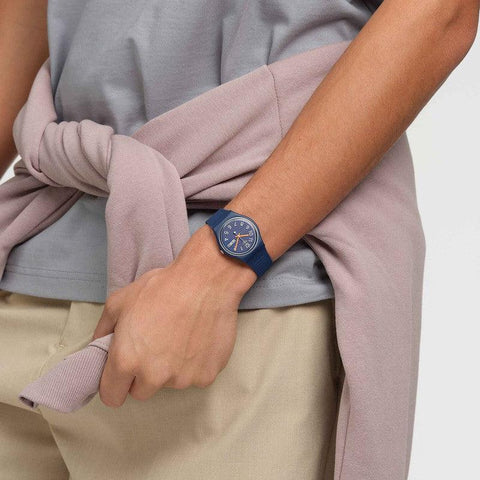 The Watch Boutique Swatch TRENDY LINES AT NIGHT Watch SO28I700