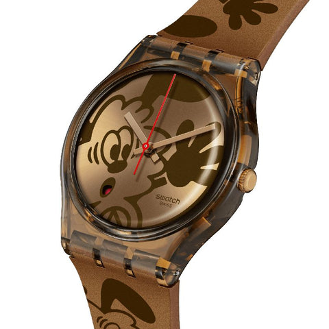The Watch Boutique Swatch VICK BRONZE BY VERDY Watch SO28Z701