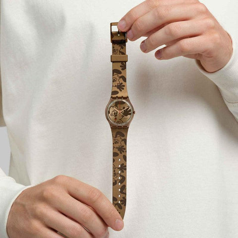 The Watch Boutique Swatch VICK BRONZE BY VERDY Watch SO28Z701