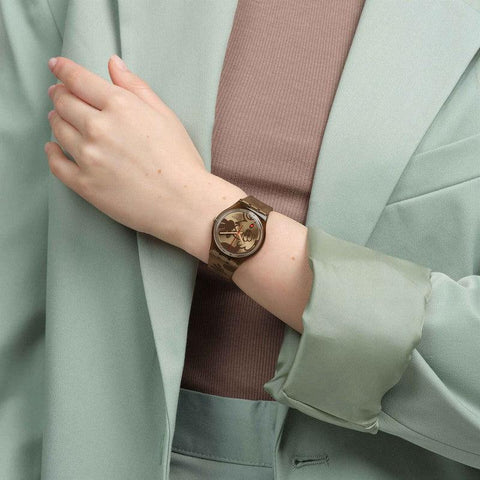 The Watch Boutique Swatch VICK BRONZE BY VERDY Watch SO28Z701