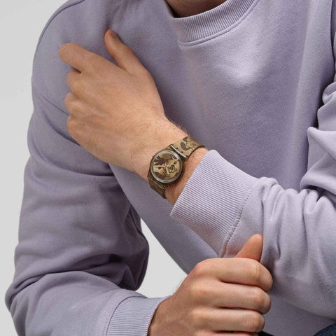The Watch Boutique Swatch VICK BRONZE BY VERDY Watch SO28Z701