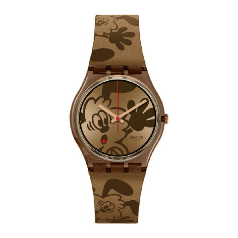 The Watch Boutique Swatch VICK BRONZE BY VERDY Watch SO28Z701