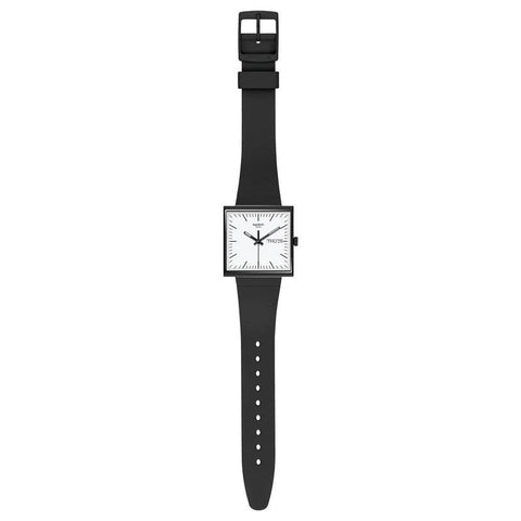 The Watch Boutique Swatch WHAT IFBLACK? BIOCERAMIC Watch SO34B700