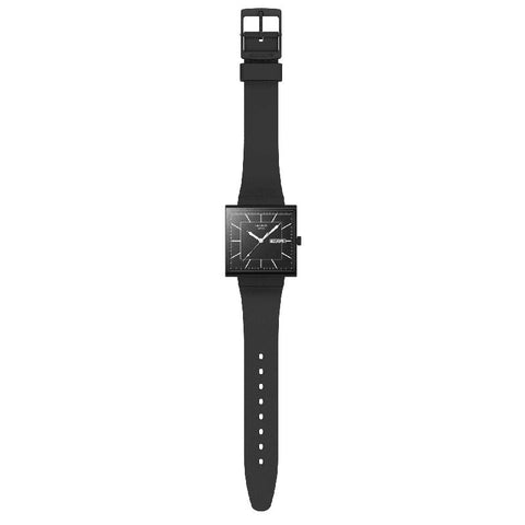 The Watch Boutique Swatch WHAT IFBLACKAGAIN? Watch SO34B701