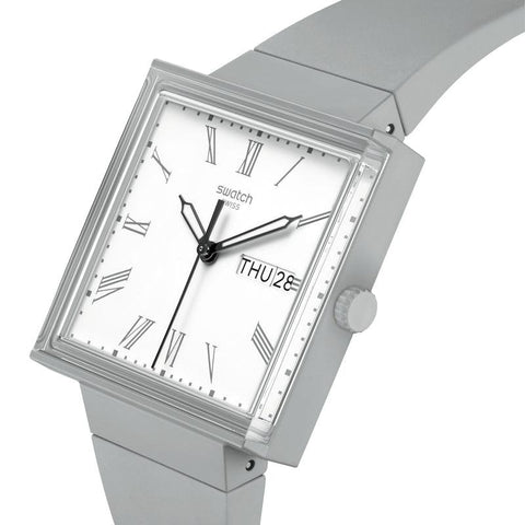 The Watch Boutique Swatch WHAT IFGRAY? BIOCERAMIC Watch SO34M700