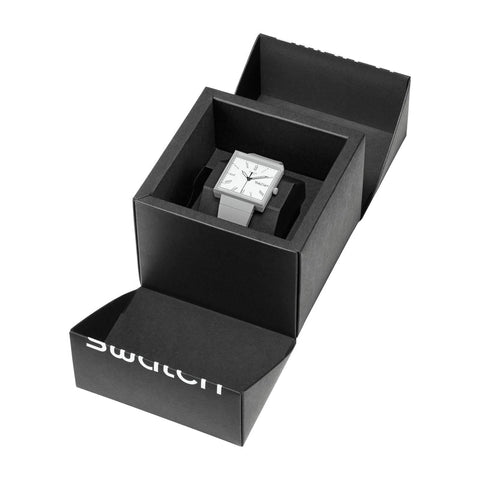 The Watch Boutique Swatch WHAT IFGRAY? BIOCERAMIC Watch SO34M700