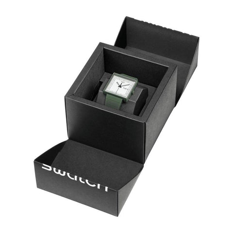 The Watch Boutique Swatch WHAT IFGREEN? BIOCERAMIC Watch SO34G700