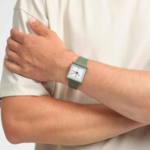 The Watch Boutique Swatch WHAT IFGREEN? BIOCERAMIC Watch SO34G700