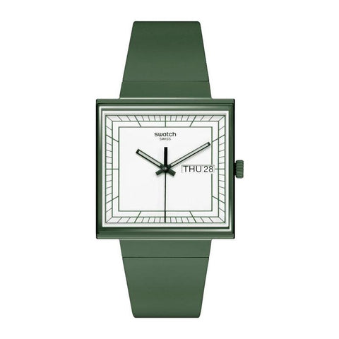 The Watch Boutique Swatch WHAT IFGREEN? BIOCERAMIC Watch SO34G700